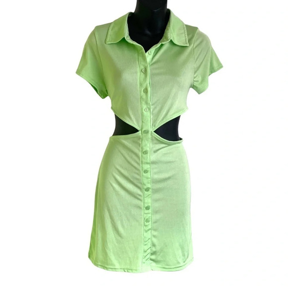 NWT  Streetwear Society Cutout Mini Dress - Picture 2 of 5